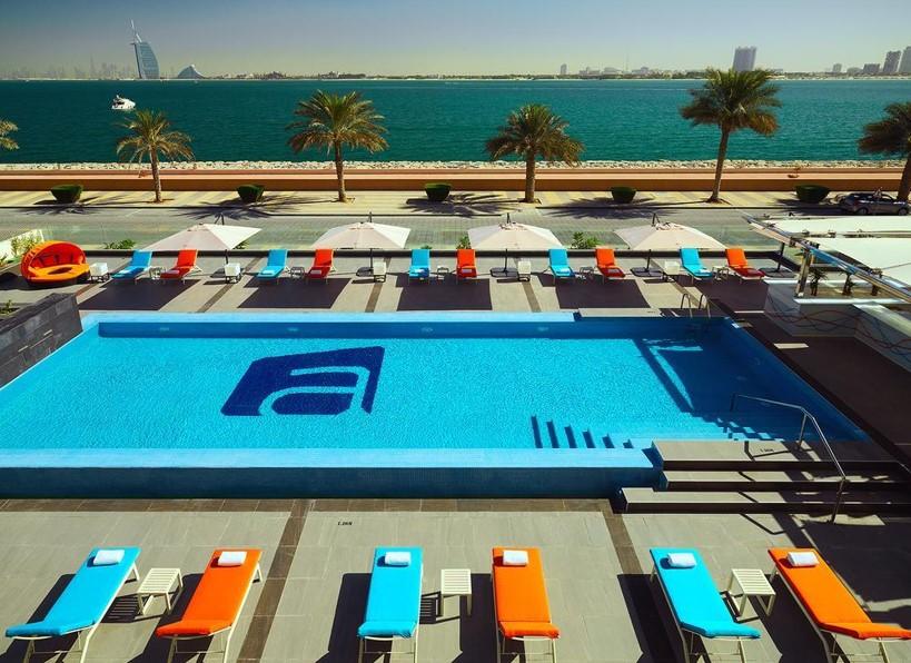 Aloft Palm Jumeirah Dubái Exterior foto
